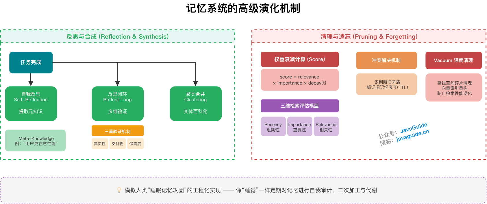 记忆系统的高级演化机制